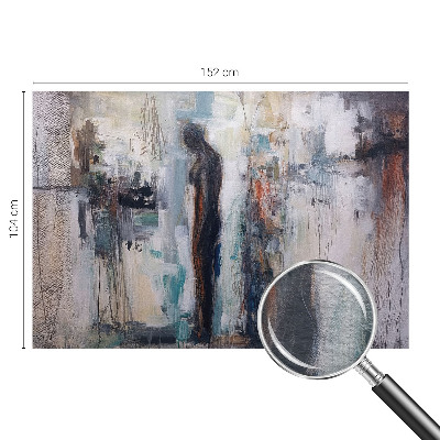 Kwalitatief fotobehang met een mysterieus figuur