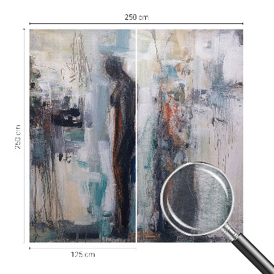 Kwalitatief fotobehang Mysterieuze figuur