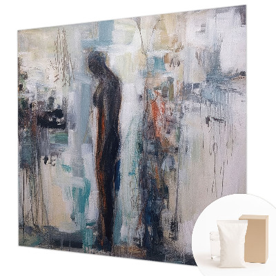 Kwalitatief fotobehang met een mysterieus figuur