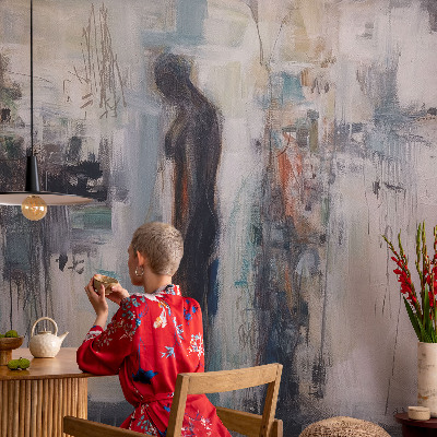 Kwalitatief fotobehang Mysterieuze figuur