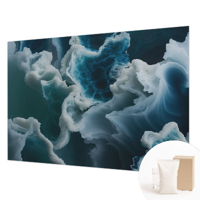 Groot fotobehang Zeegolven