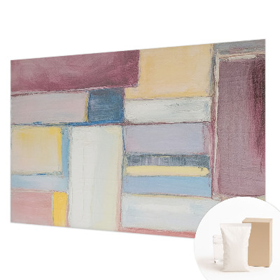 Vliesbehang fotobehang met geometrische vormen