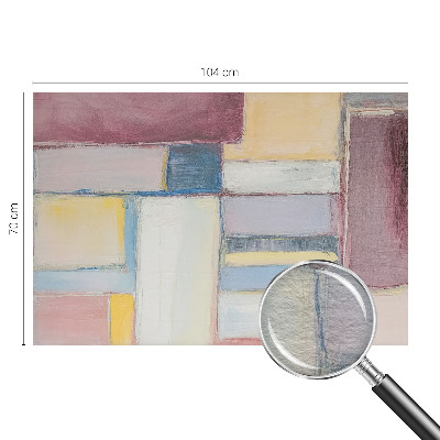 Vliesbehang fotobehang met geometrische vormen
