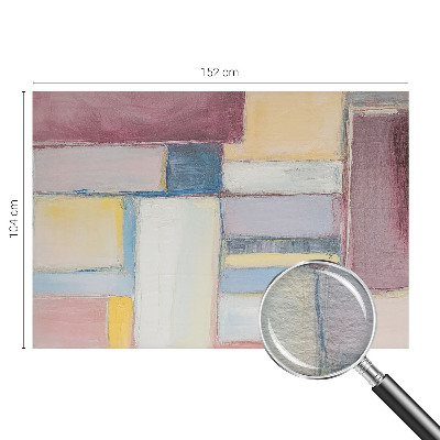 Vliesbehang fotobehang met geometrische vormen