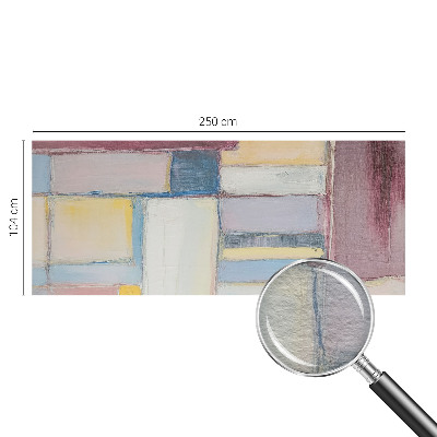 Vliesbehang fotobehang met geometrische vormen