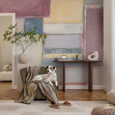 Vliesbehang fotobehang Geometrische vormen