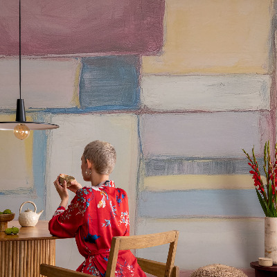 Vliesbehang fotobehang Geometrische vormen