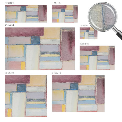 Vliesbehang fotobehang met geometrische vormen