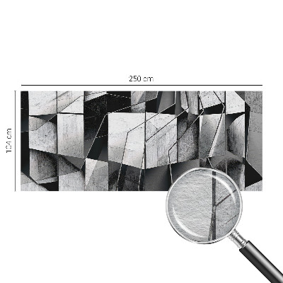 Fotobehang vlies met een geometrische abstracte print