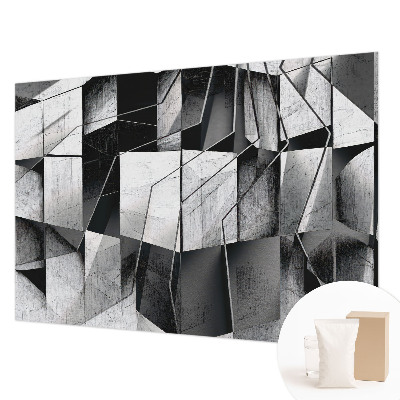 Fotobehang vlies met een geometrische abstracte print