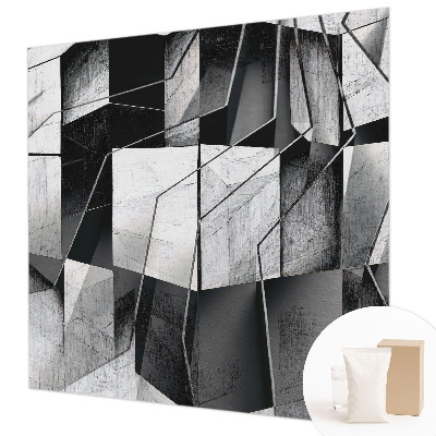 Fotobehang vlies met een geometrische abstracte print