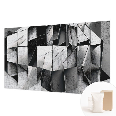 Fotobehang vlies met een geometrische abstracte print
