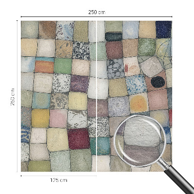 Fotobehang Kleurrijk mozaïek