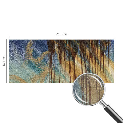 Vlies fotobehang op maat met een abstracte compositie
