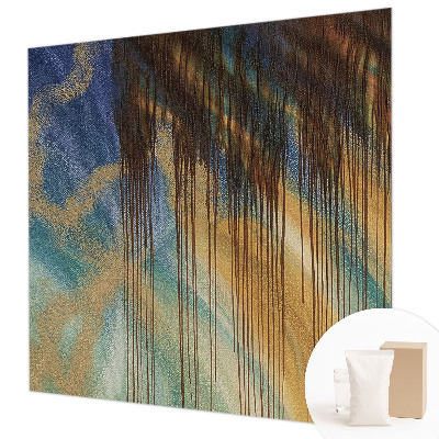 Vlies fotobehang op maat met een abstracte compositie