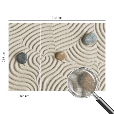 Fotobehang op maat Harmonieuze golven