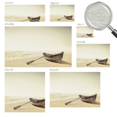 Foto behang op maat Rust aan zee