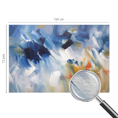 Naadloos fotobehang Kleurrijke penseelstreken