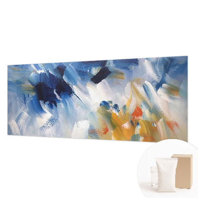 Naadloos fotobehang Kleurrijke penseelstreken