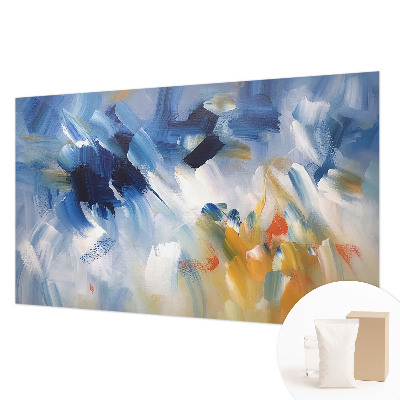 Naadloos fotobehang Kleurrijke penseelstreken