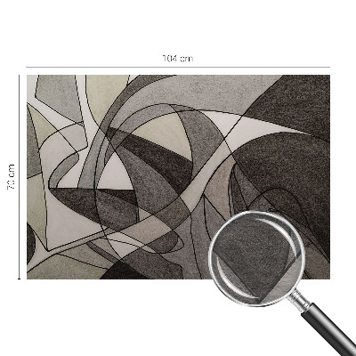 Fotobehang voor de woonkamer Geometrische abstractie