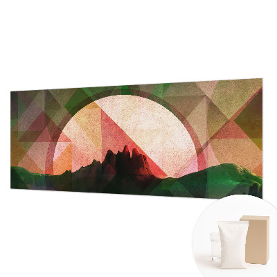 Luxe fotobehang met een schilderachtig heuvellandschap