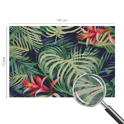 Premium fotobehang met exotische planten