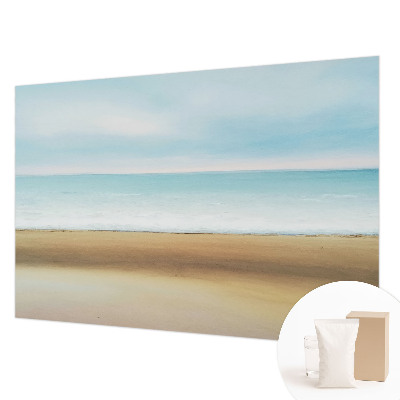 Uniek fotobehang met een kustlandschap