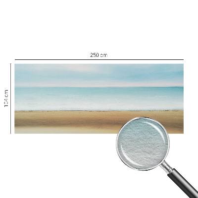Uniek fotobehang met een kustlandschap
