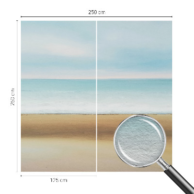 Uniek fotobehang Kustlandschap