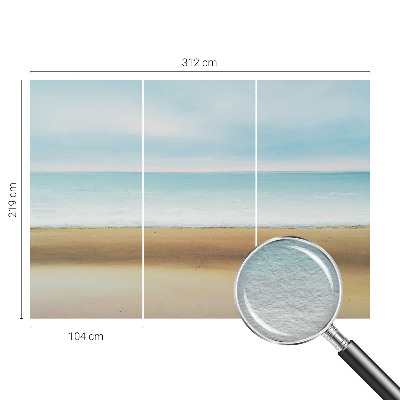 Uniek fotobehang Kustlandschap