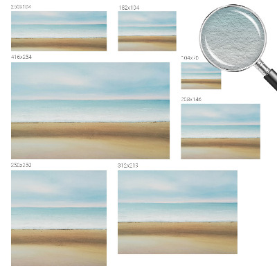 Uniek fotobehang Kustlandschap