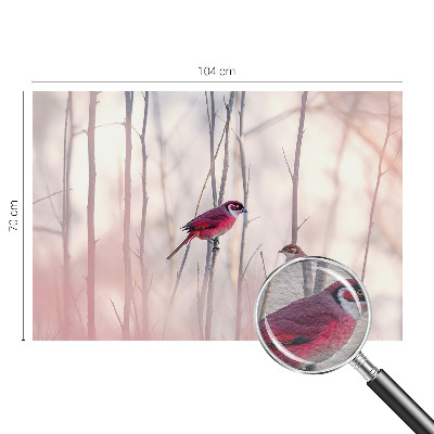 Sfeervol fotobehang Vogelpaar