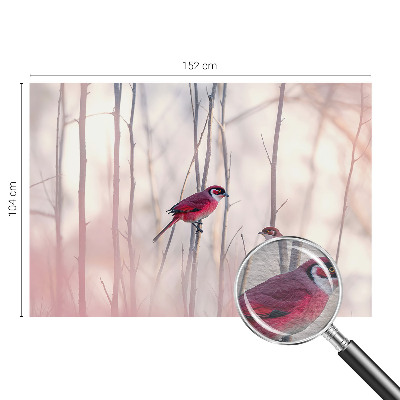 Sfeervol fotobehang Vogelpaar
