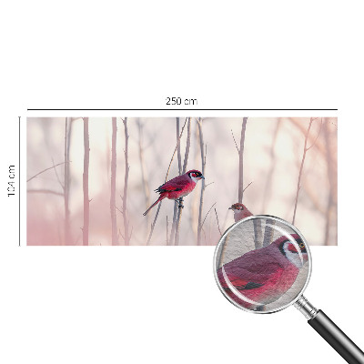 Sfeervol fotobehang Vogelpaar