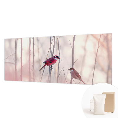 Sfeervol fotobehang Vogelpaar
