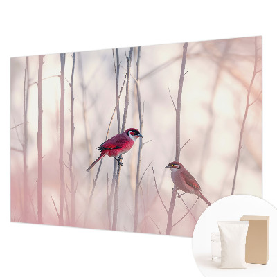 Sfeervol fotobehang Vogelpaar