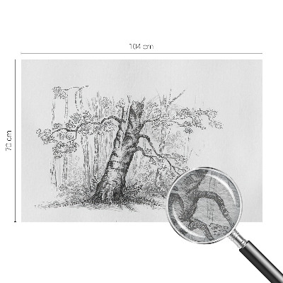 Vlies fotobehang Bosboom