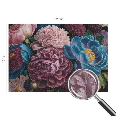 Fotobehang vlies Kleurrijke bloemen