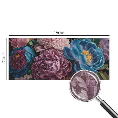 Fotobehang vlies Kleurrijke bloemen