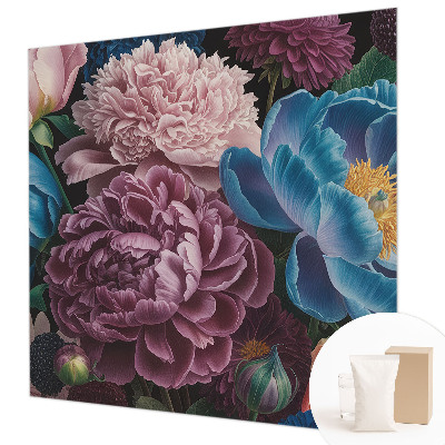 Fotobehang vlies Kleurrijke bloemen