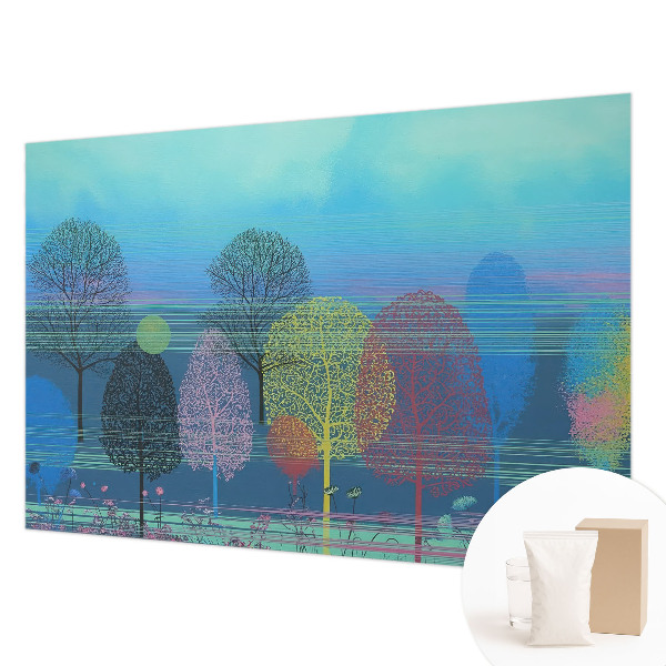 Fotobehang Kleurrijke harmonie