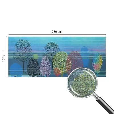 Fotobehang met kleurrijke harmonie als ontwerp