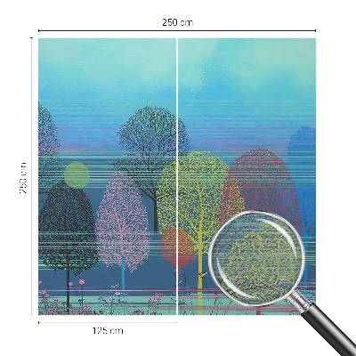 Fotobehang Kleurrijke harmonie