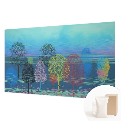 Fotobehang Kleurrijke harmonie