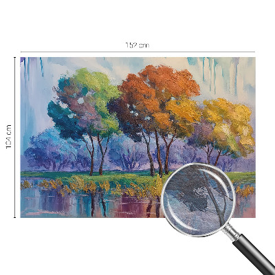 Premium fotobehang Boomabstractie