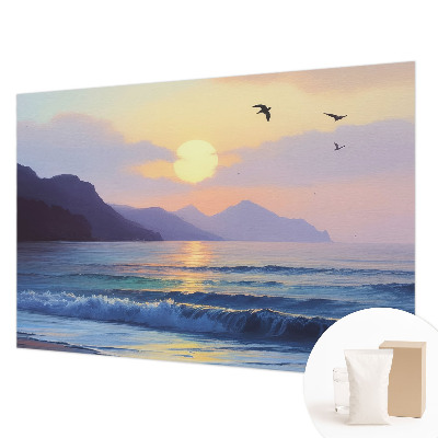 Fotobehang op maat Zee West