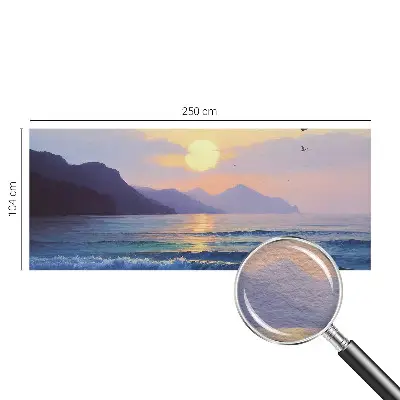 Fotobehang op maat met motief van zeegezichten in West-stijl