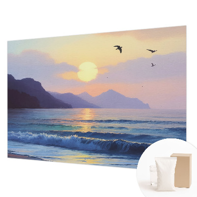 Fotobehang op maat Zee West