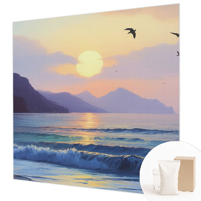 Fotobehang op maat Zee West